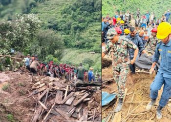 रोल्पामा २ दिनमै पहिरोले १५ जनाको मृत्यु, थबाङ र सनुछहरी शोकमा